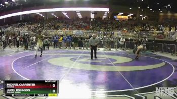 2A 220 lbs Champ. Round 1 - Jhoel Robinson, Fleming Island vs MICHAEL CARPENTER, Hollins