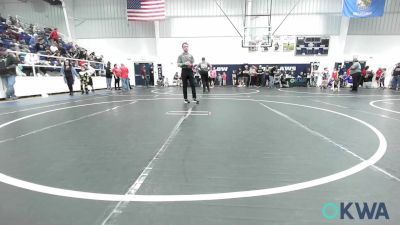 75 lbs Rr Rnd 2 - Maddox Burk, Division Bell Wrestling vs Walynn Keck, Marlow Outlaws