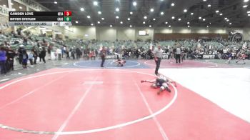 100 lbs 2nd Place - Camden Love, Nevada Elite vs Bryer Stetler, Carson Bulldogs