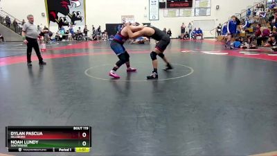 215 lbs Quarterfinal - Noah Lundy, Southridge vs Dylan Pascua, Hillsboro