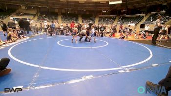 37 lbs Rr Rnd 3 - Wenston Quillin, Oklahoma Strong-Blue 9U vs Luke Themm, Team Tulsa NDT