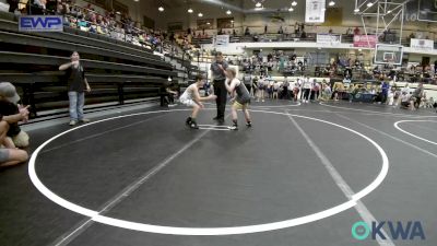 85 lbs Consolation - River Holcomb, Tecumseh Youth Wrestling vs Joseph Mattheisen, Standfast OKC