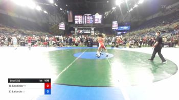 132 lbs Cons 16 #1 - Quinten Cassiday, Michigan vs Chris Lalonde, Colorado