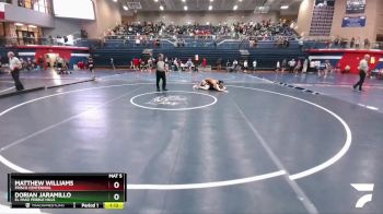 190 lbs 9th Place Match - Matthew Williams, Frisco Centennial vs Dorian Jaramillo, El Paso Pebble Hills