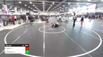 144 lbs Round Of 16 - Josiah Bohn, Top Dawg WC vs Jesus Aispuro, Grindhouse WC