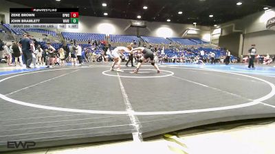 180-200 lbs Rr Rnd 5 - Zeke Brown, Dover Pirates Wrestling Club vs John Bramlett, Wave Wrestling Club (TN)