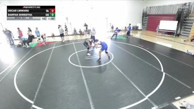 190 lbs Round 4 - Darpan Shrestha, Gahr High School vs Oscar Linwang, Valencia