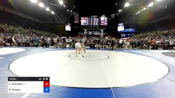 120 lbs Cons 64 #2 - Cole Faircloth, Nevada vs Brady Phelps, Illinois