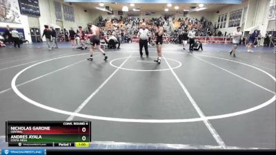 152 lbs Cons. Round 4 - Nicholas Garone, Central vs Andres Ayala, Costa Mesa