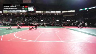 128 lbs Champ. Round 1 - Camden Hambrick, JMN3 vs Kayden Pietropinto, MEN1