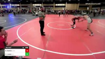 145 lbs Round Of 32 - Brock Badke, Sunkist Kids/Monster Garage vs Alonzo Lopez, Victory WC