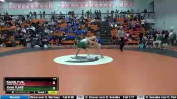 170 lbs Cons. Round 3 - Ryan Funke, Beckman Catholic vs Kaden Phan, Clear Creek-Amana