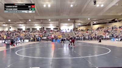 A 190 lbs 5th Place Match - Rylenn Keme, Millington Central High School vs Aaron Estes, Munford High School