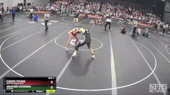 3A 170 lbs Semifinal - Cason Young, Belton-Honea Path vs Graysen Dowden, Gilbert