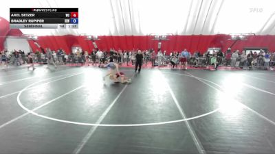 86 lbs Semifinal - Axel Setzer, Weigh-in Club vs Bradley Rupiper, X-Factor Elite Wrestling