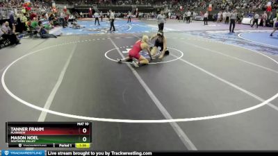 Quarterfinal - Tanner Frahm, Plainview vs Mason Noel, Southern Valley