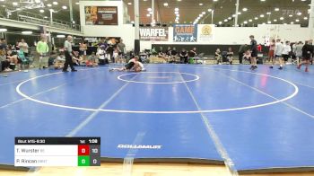 115 lbs Quarterfinal - Tommy Wurster, Beast Of The East vs Peter Rincan, GT Final Purge