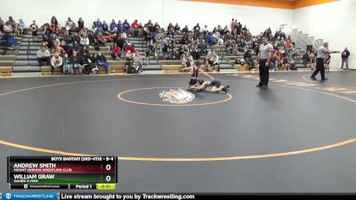 B-4 lbs Cons. Semi - Andrew Smith, Mount Vernon Wrestling Club vs William Graw, Xavier X-men