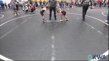 55 lbs Consi Of 8 #2 - Maisyn Malone, Bartlesville Wrestling Club vs Penn Brorsen, Cowboy Wrestling Club