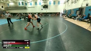 285 lbs Round 1 (3 Team) - Mars Soto, Broomfield vs Davin Mattimoe, Central