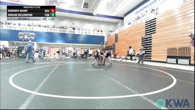 105 lbs Rr Rnd 2 - Sereniti Mann, Solo Wrestler vs Kirilee McLemore, Team Guthrie Wrestling
