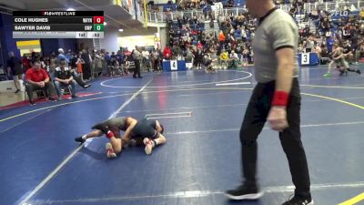 56 lbs Consy 4 - Cole Hughes, Waynesburg vs Sawyer Davis, Omp