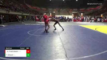 126 lbs Semifinal - Austin Fredrickson, Windsor High School Wrestling vs Tigran Greyan, California