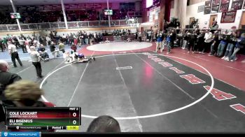 160 lbs Champ. Round 1 - Cole Lockart, Lewiston High School vs Eli Bisenius, La Grande
