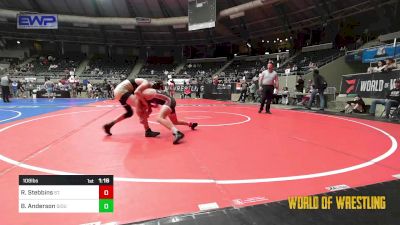 108 lbs Round Of 64 - Raef Stebbins, St. Charles Wrestling vs Braden Anderson, Siouxland Wrestling Academy