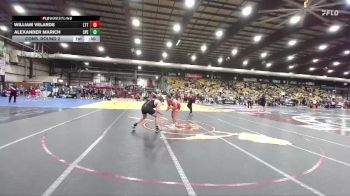 215 lbs Cons. Round 2 - William Velarde, Lander Tiger Tough vs Alexander Marich, Spearfish