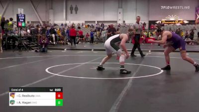 149 lbs Consi Of 4 - Colin Realbuto, Northern Iowa vs Alec Hagan, Ohio