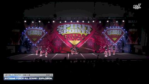 Extreme Force All Stars - Explosion [2026 L1 Youth - D2 - B Day 1] 2026 Spirit Sports Myrtle Beach Nationals