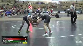 120 lbs Quarterfinals (8 Team) - Carter Sisco, Munford vs LeAndre Dabney Jr, Greeneville