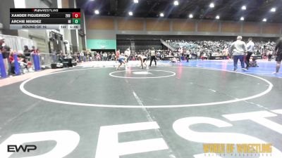 95 lbs Round Of 16 - Xander Figueiredo, 209 Wrestling Academy vs Archie Mendez, Nevada Elite