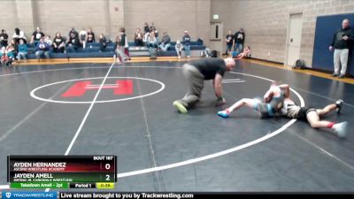 74 lbs Semifinal - Jayden Amell, Orting Jr. Cardinals Wrestling vs Ayden Hernandez, Ascend Wrestling Academy