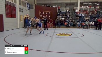 Consolation - Trip Arthur, Trinity Christian Academy vs Finn Bresnahan, Lovett