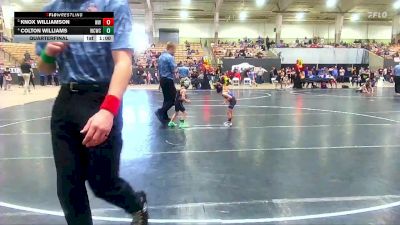 35 lbs Quarterfinal - Knox Williamson, Wildcats Wrestling vs Colton Williams, Williamson Co Wrestling Club