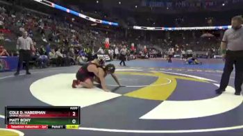 Quarterfinal - Cole D. Haberman, Omaha Westside vs Matt Bohy, Lincoln Pius X