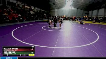 106 lbs 2nd Wrestleback And Semi-finals(16 Team) - Michael Ruiz, Canyon Randall vs Malakhi Rangel, Amarillo Caprock