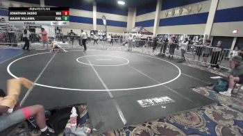 113 lbs Final - Jonathan Jasso, Wright Wreslting Academy vs Julius Villamil, Poway Elite