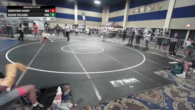113 lbs Final - Jonathan Jasso, Wright Wreslting Academy vs Julius Villamil, Poway Elite