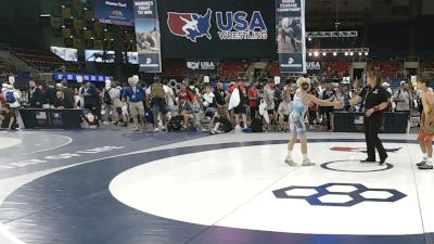 88 lbs Cons. Sub-semis - Zander Melendez, California vs Ryker Rollans, Nevada