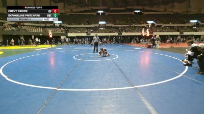 39-44 lbs Round 3 - Evangeline Pritchard, Williamsburg Wrestling Club vs Chevy Driver, Virginia Beach Fighthouse