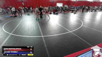 160 lbs Champ. Round 2 - Evan Bartholomaus, MN vs Hayden McNeely, IL
