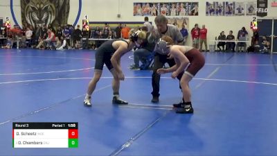 JV-5 lbs Round 3 - Derek Chambers, Cedar Rapids Jefferson vs Dawson Scheetz, Independence