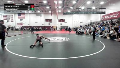 113 lbs Semifinal - A-ris Kuljancic, Killingly vs George Jolley, Ledyard