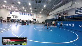 132 lbs Champ. Round 2 - Tayce Lake, Campbell County vs Wyatt Holloway, Lander Valley