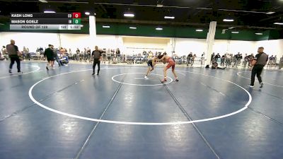 132 lbs Round Of 128 - Kash Long, CO vs Mason Goelz, IN