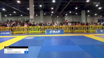 LAYLA MARIN vs SARAH SOPHIA CARRILLO 2023 American National IBJJF Jiu-Jitsu Championship