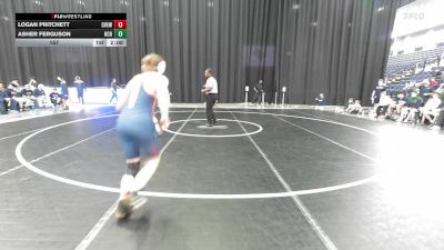 157 lbs Round 1 (16 Team) - Logan Pritchett, Creekview vs Asher Ferguson, Habersham Central Hs